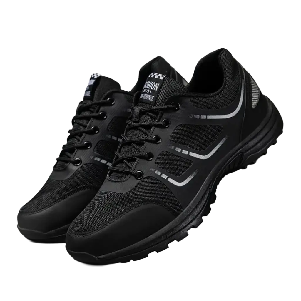 Men Black Wear-resistant Training Shoes
